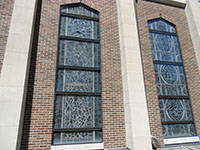 Stained and Leaded Glass Protection - D48-49 - Special Shape - Standard Color - Christ Church Cathedral - Cincinnati, OH